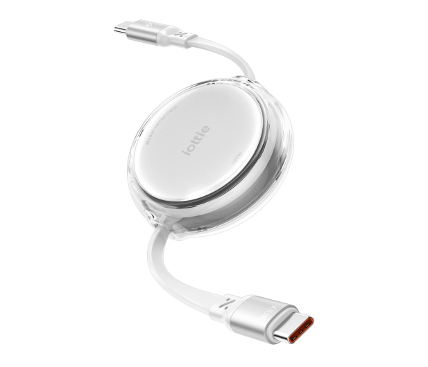 iOttie Retractable USB-C Cable 2 Pack 100W white - 1456664 - zdjęcie